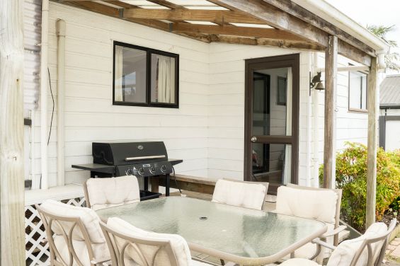 Two Story Chalet outside